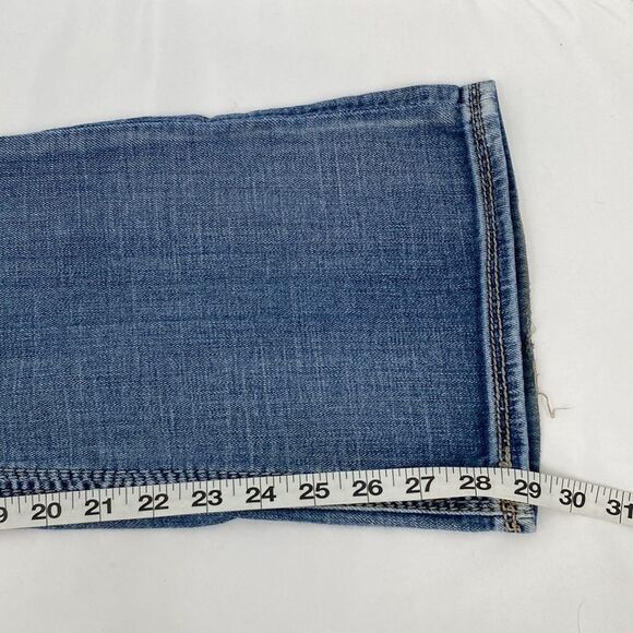 Silver Jeans Womens Stretch Mid Rise Bootcut Suki Flap Denim Jeans Blue 30/29 31 - Picture 14 of 14
